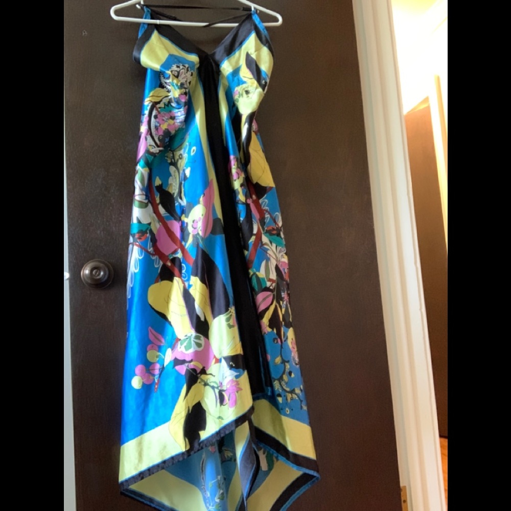 Multicoloured Butterfly Dress-XS